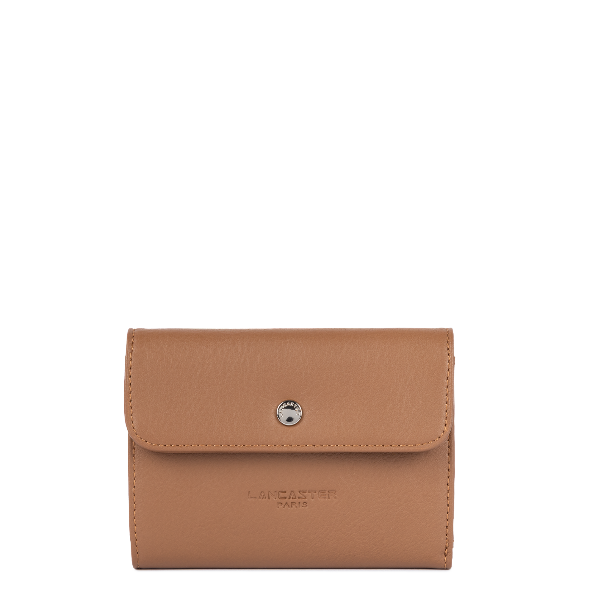 Portafoglio Lancaster Paris PM, Colore Cammello, Misura Compatta 15x10x2.5cm