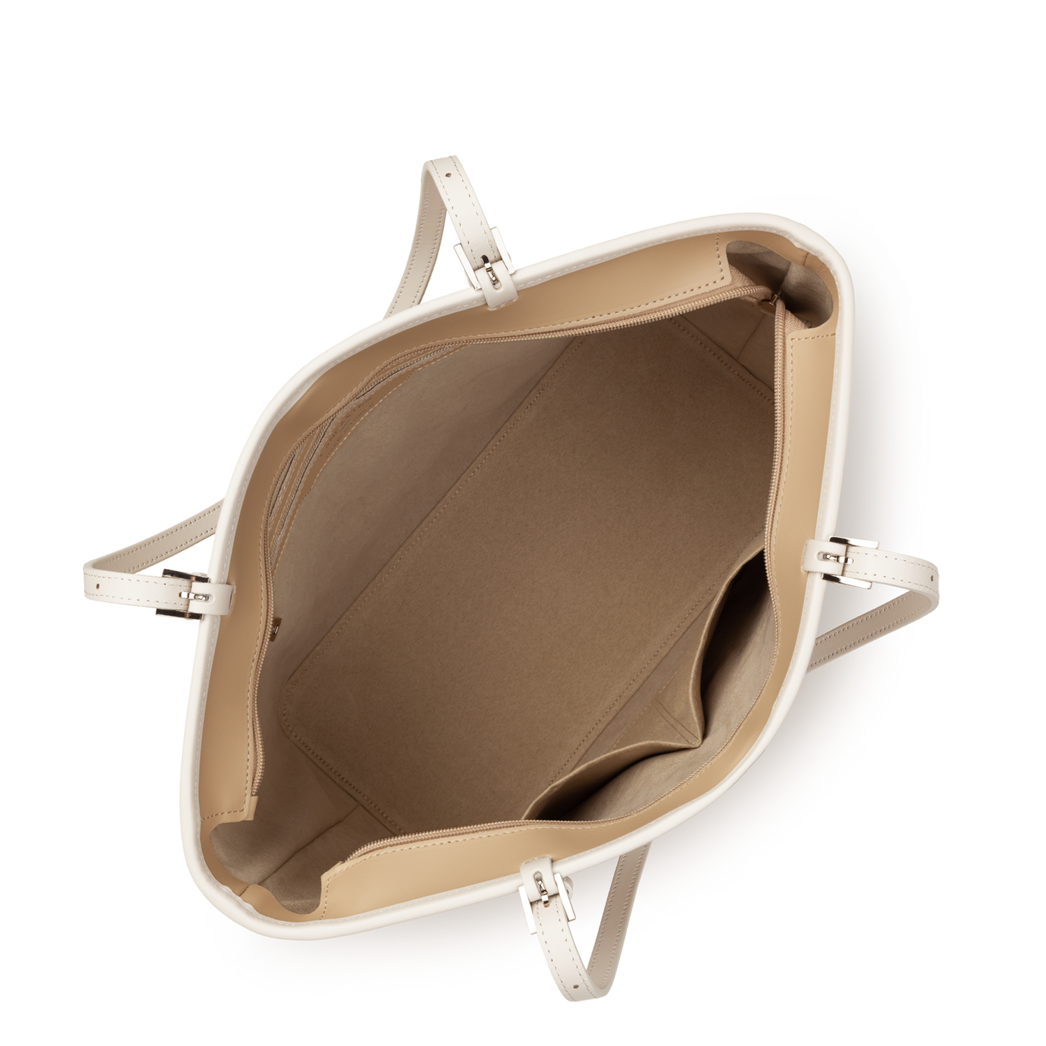 grand sac cabas épaule - smooth