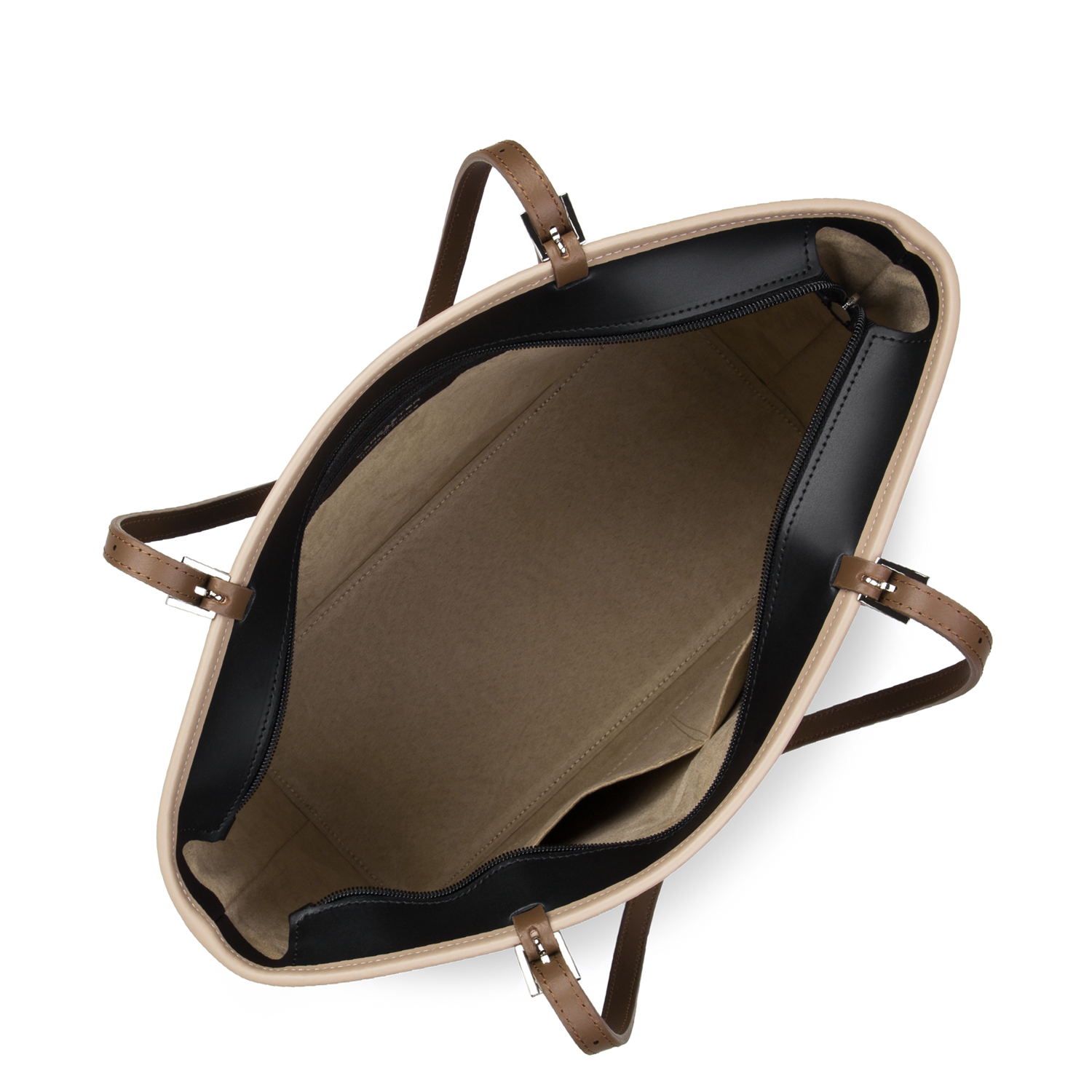 grand sac cabas épaule - smooth