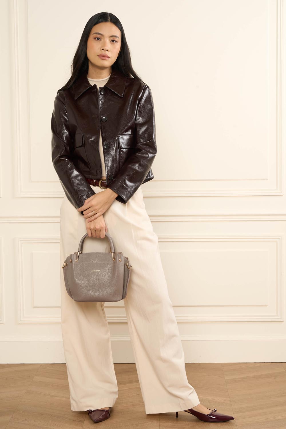 sac à main - foulonné double