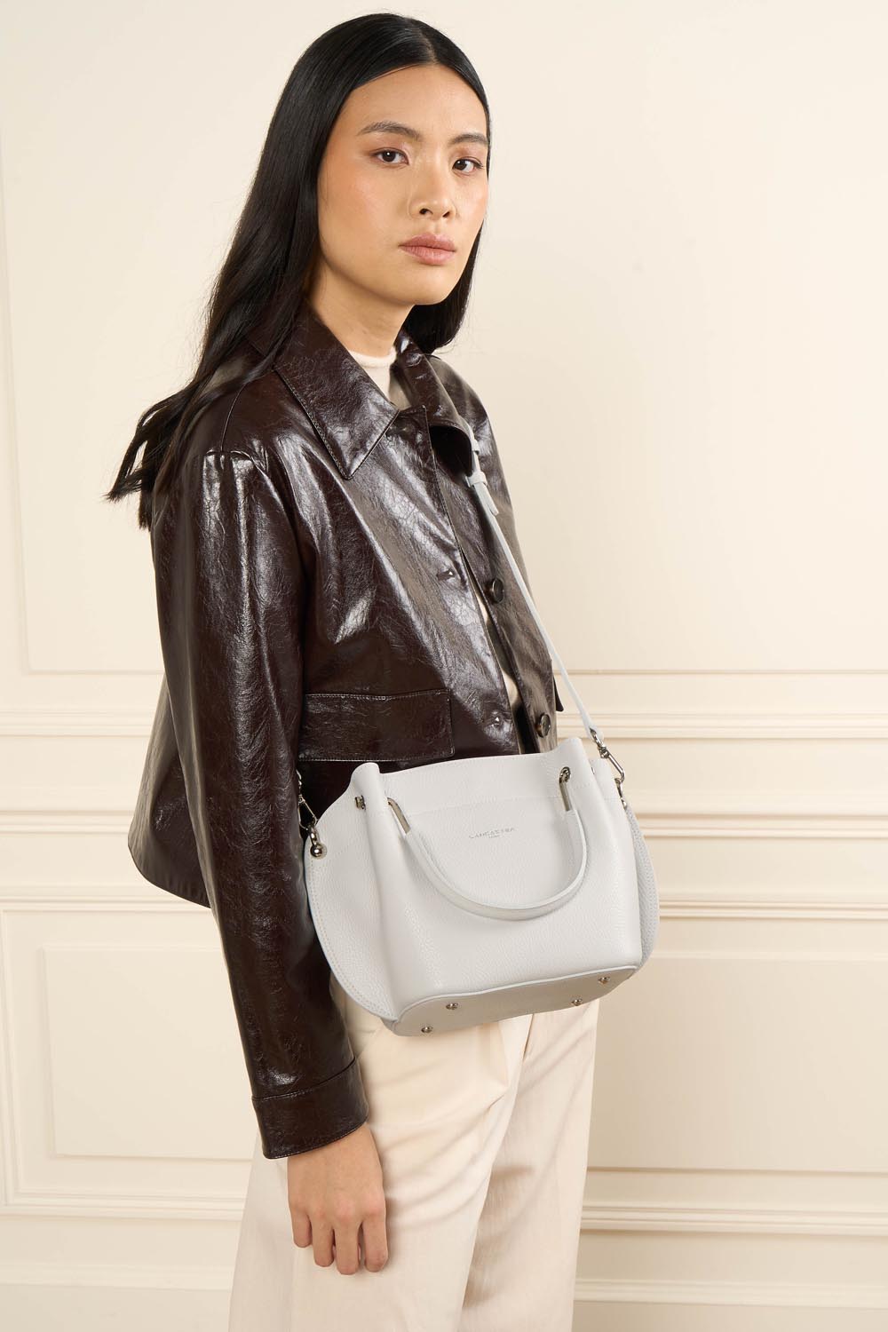 sac à main - foulonné double