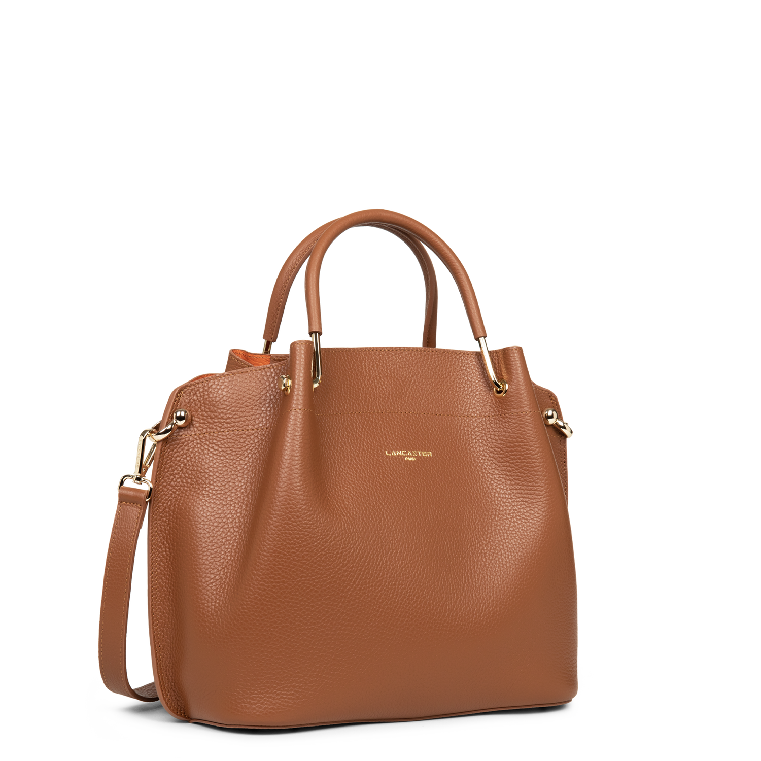 grand sac à main - foulonné double