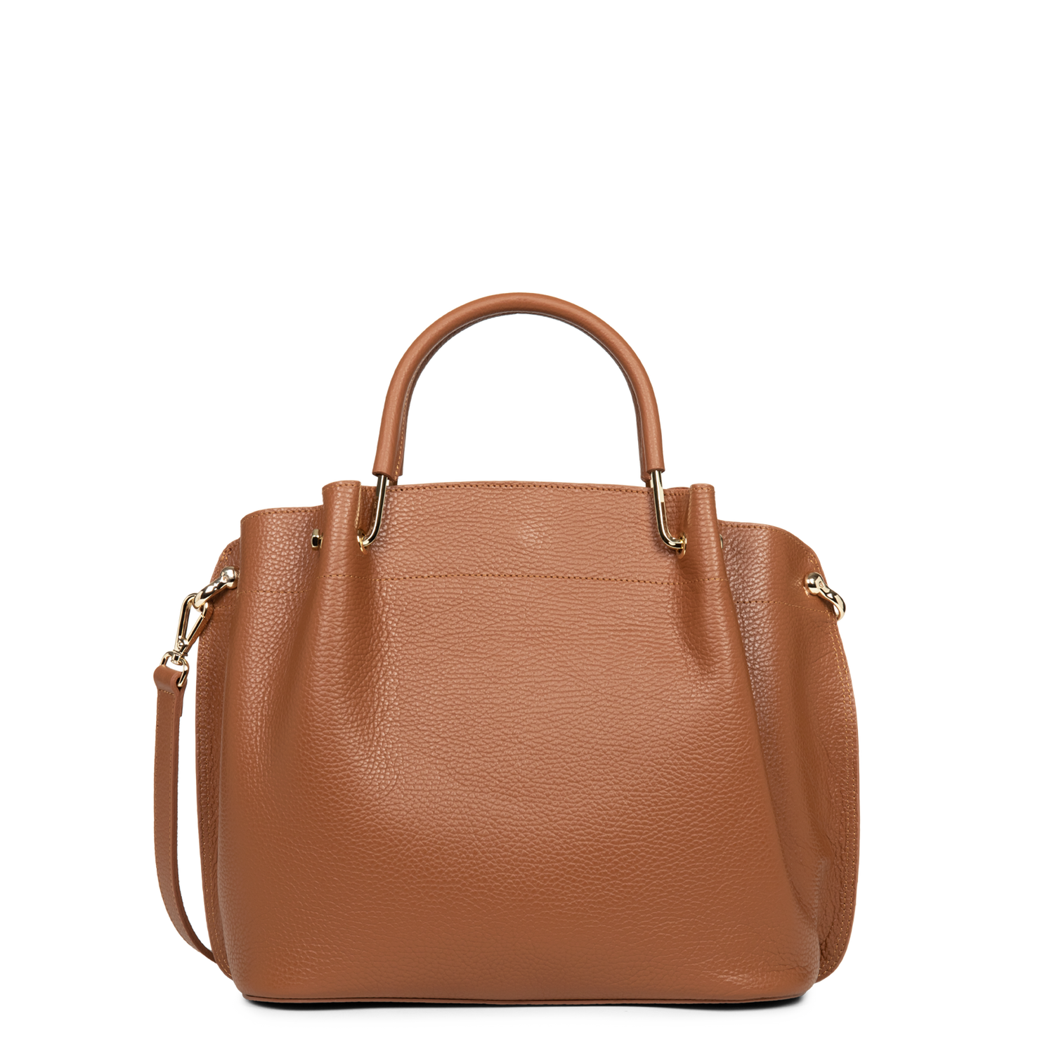 grand sac à main - foulonné double