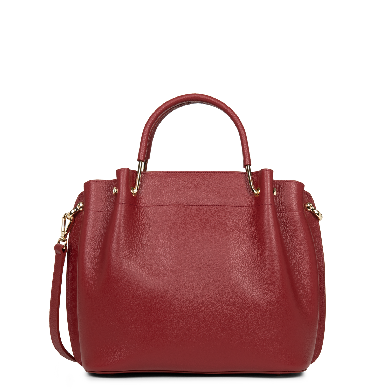 grand sac à main - foulonné double