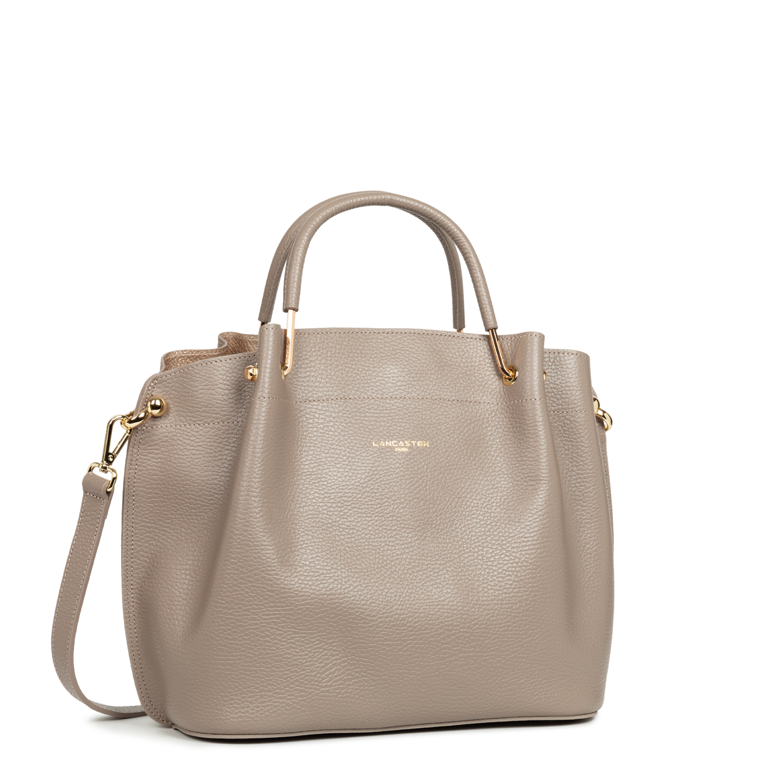 grand sac à main - foulonné double