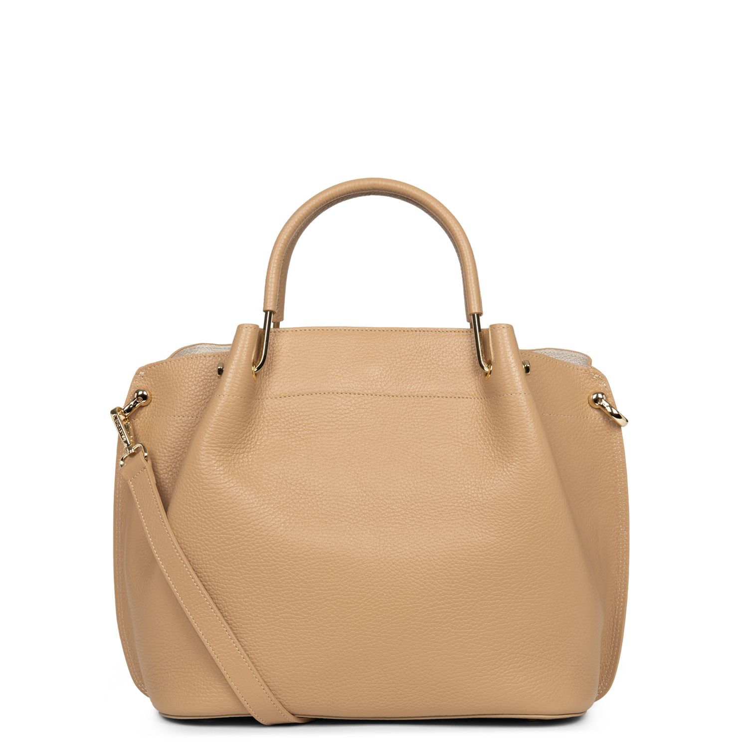 grand sac à main - foulonné double