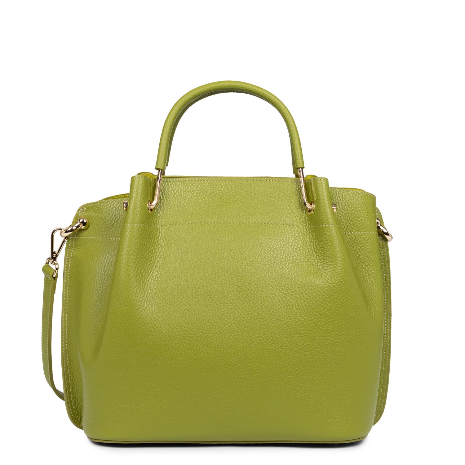 grand sac à main - foulonné double