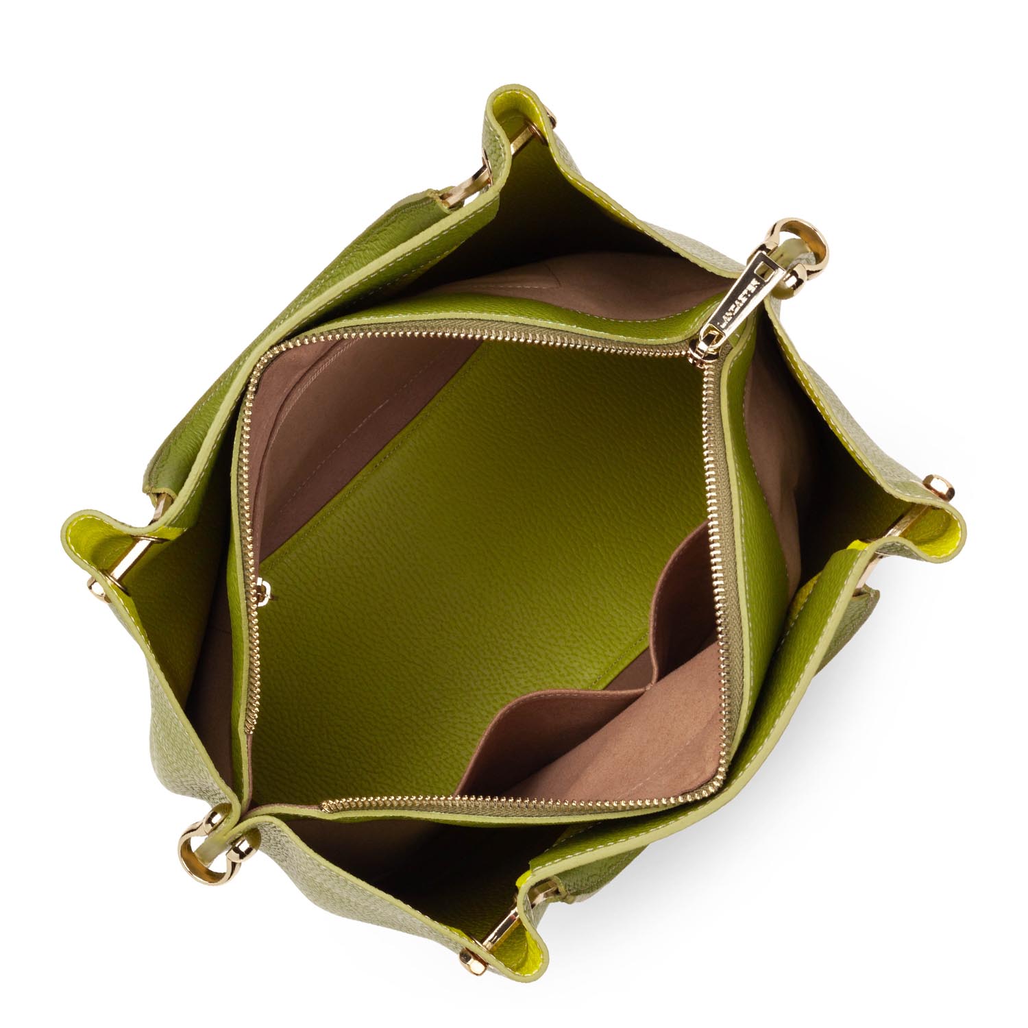 grand sac à main - foulonné double