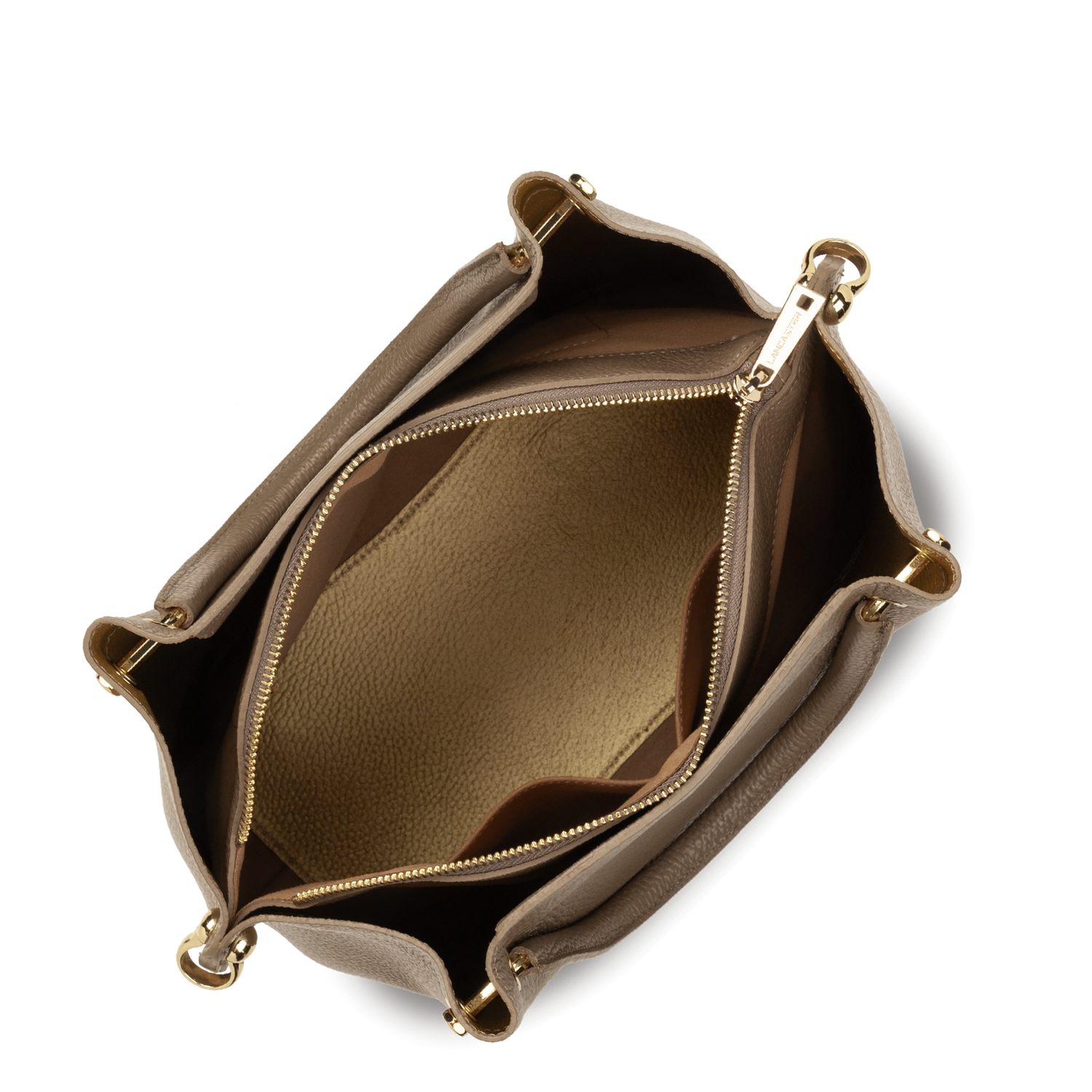 grand sac à main - foulonné double