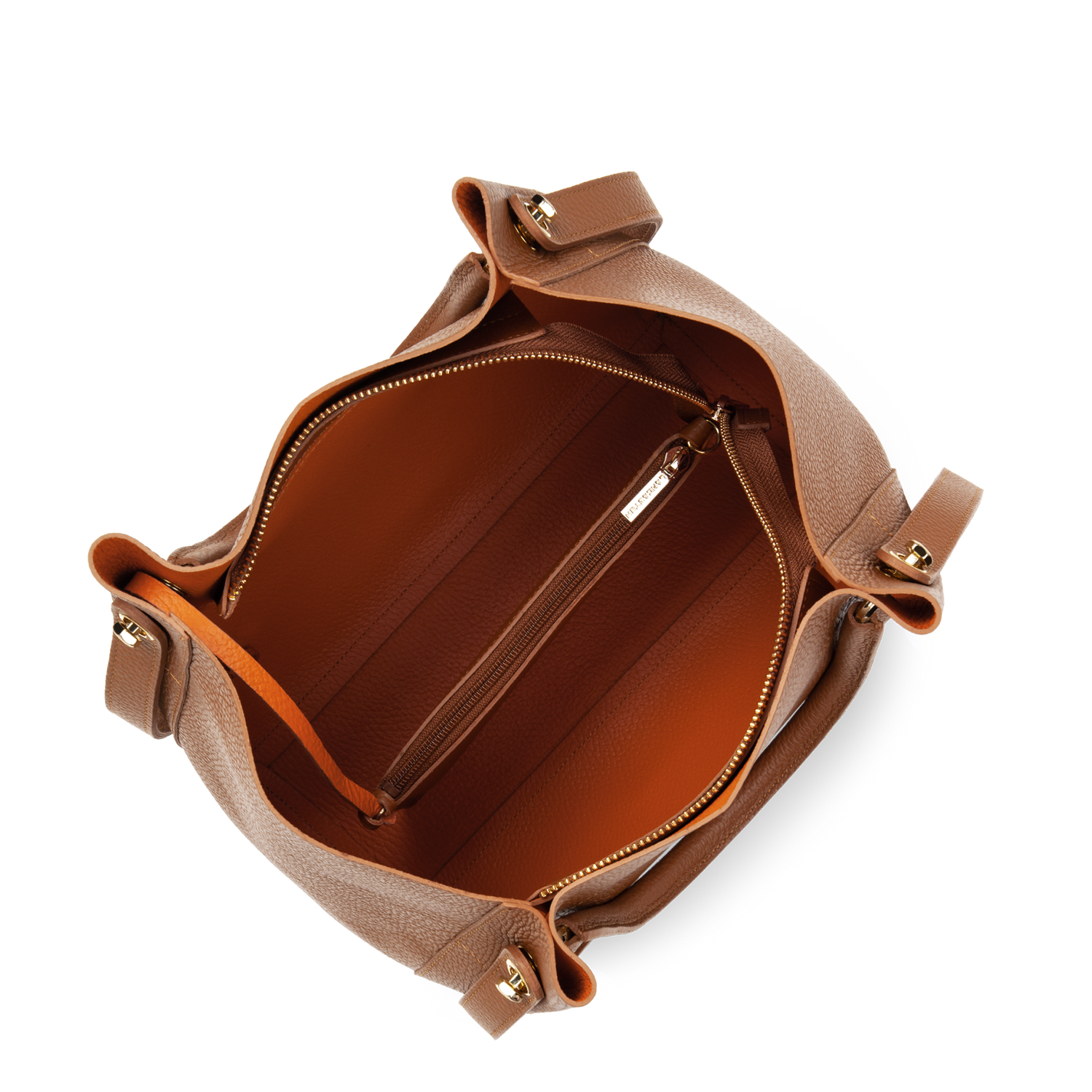 sac cabas épaule - foulonné double