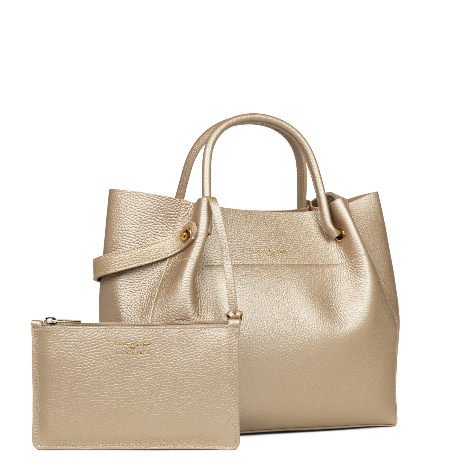 sac cabas épaule - foulonné double