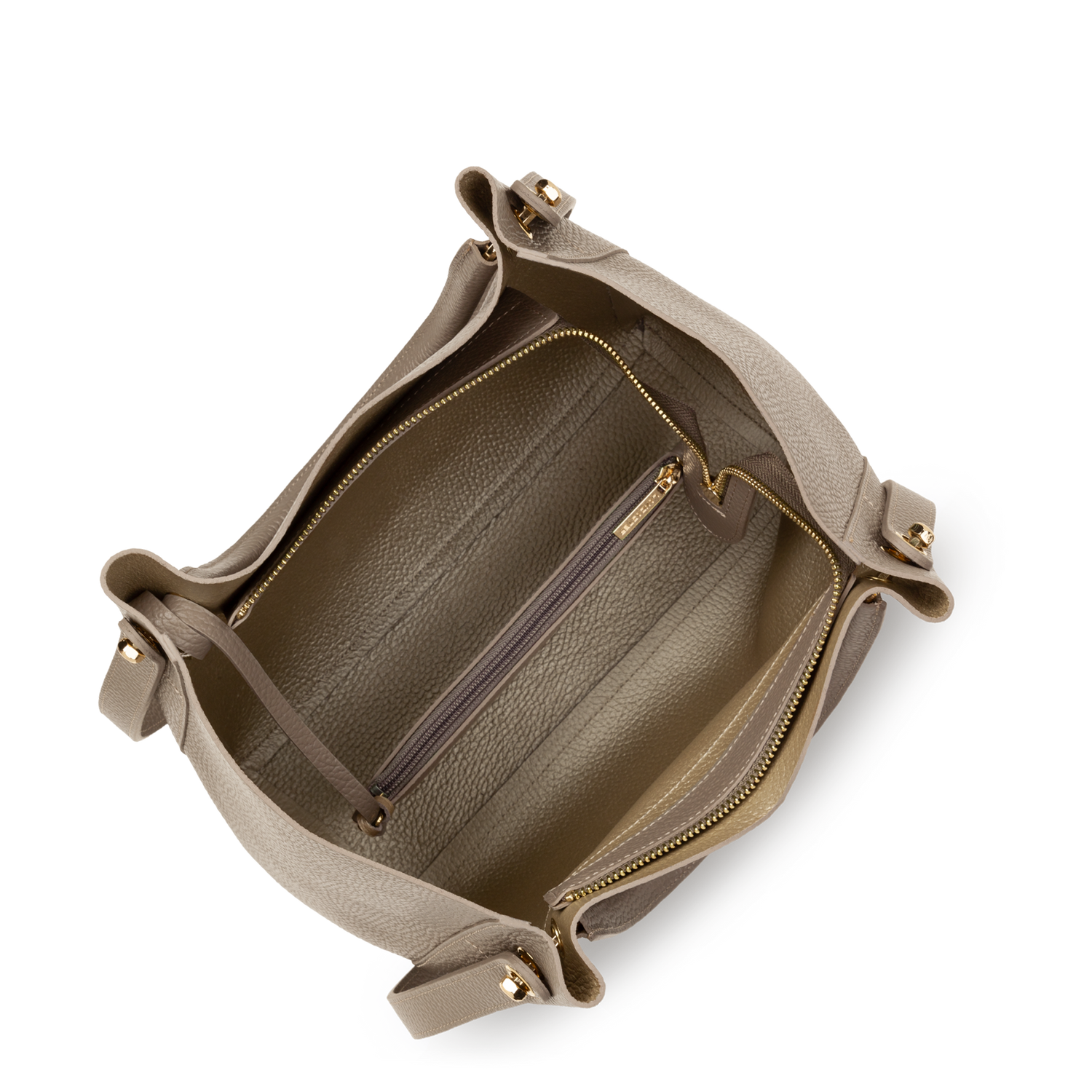 sac cabas épaule - foulonné double