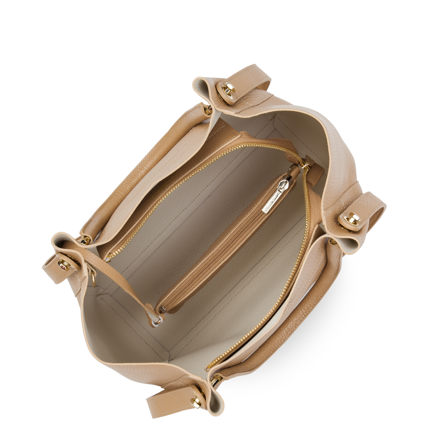 sac cabas épaule - foulonné double