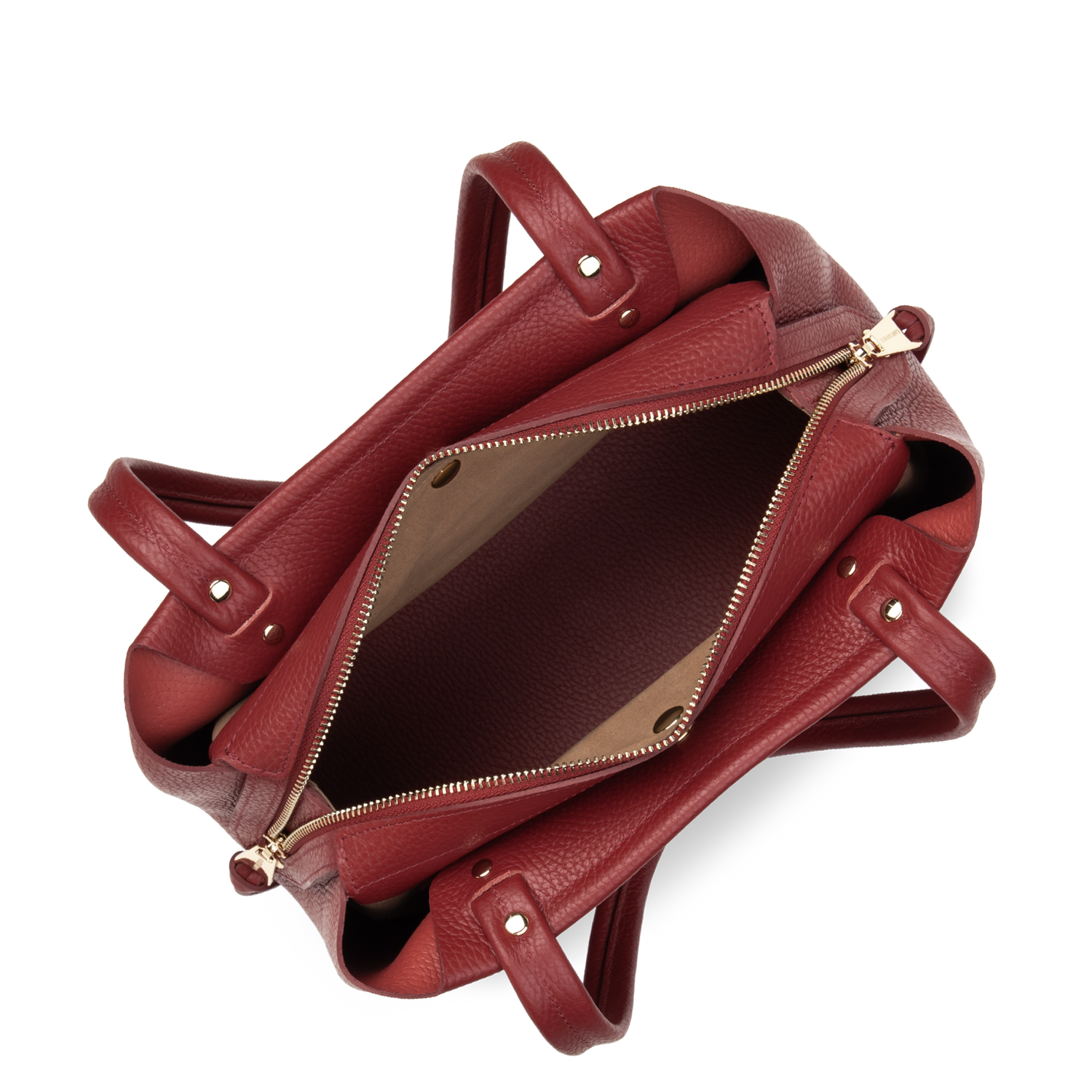 sac cabas épaule - foulonné double