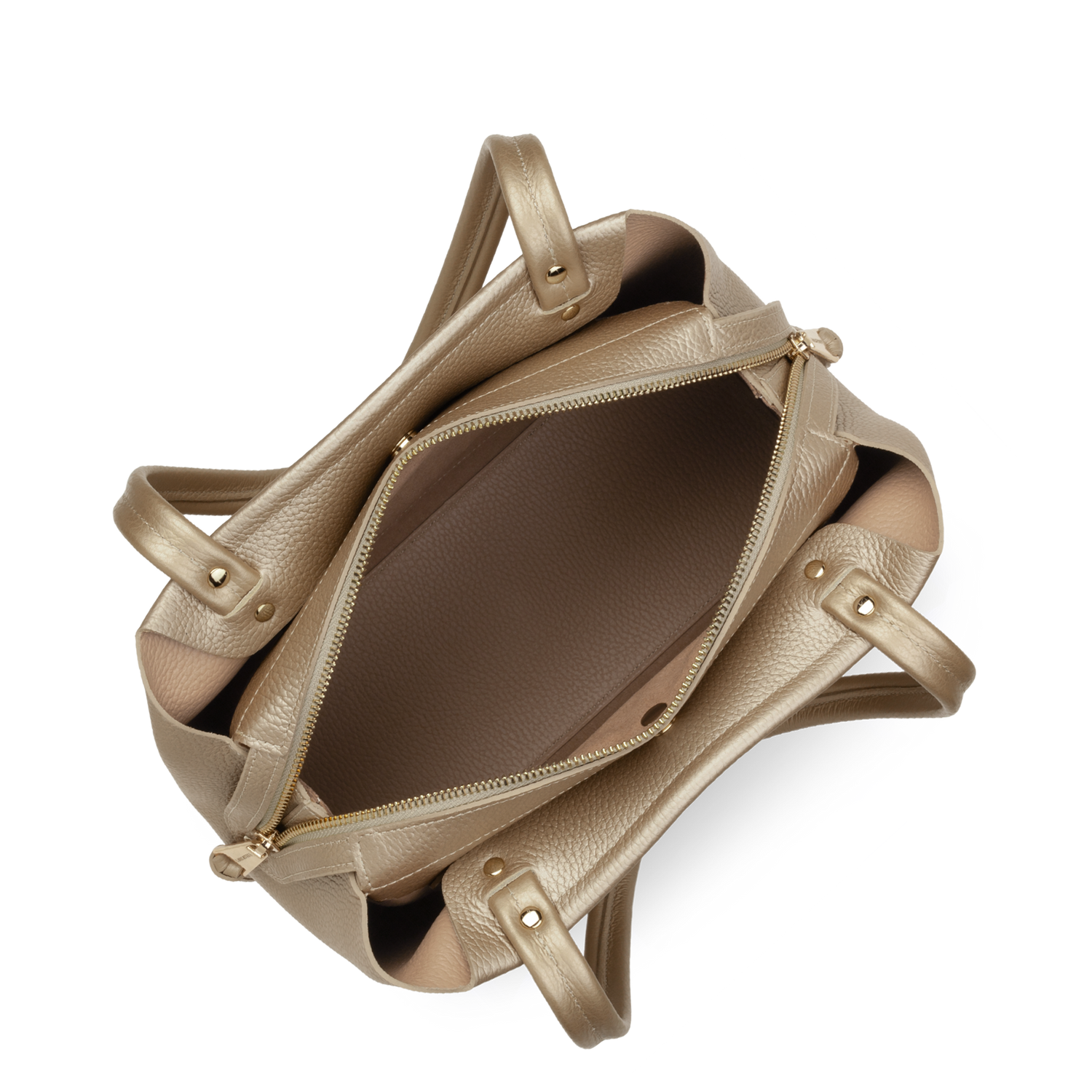 sac cabas épaule - foulonné double