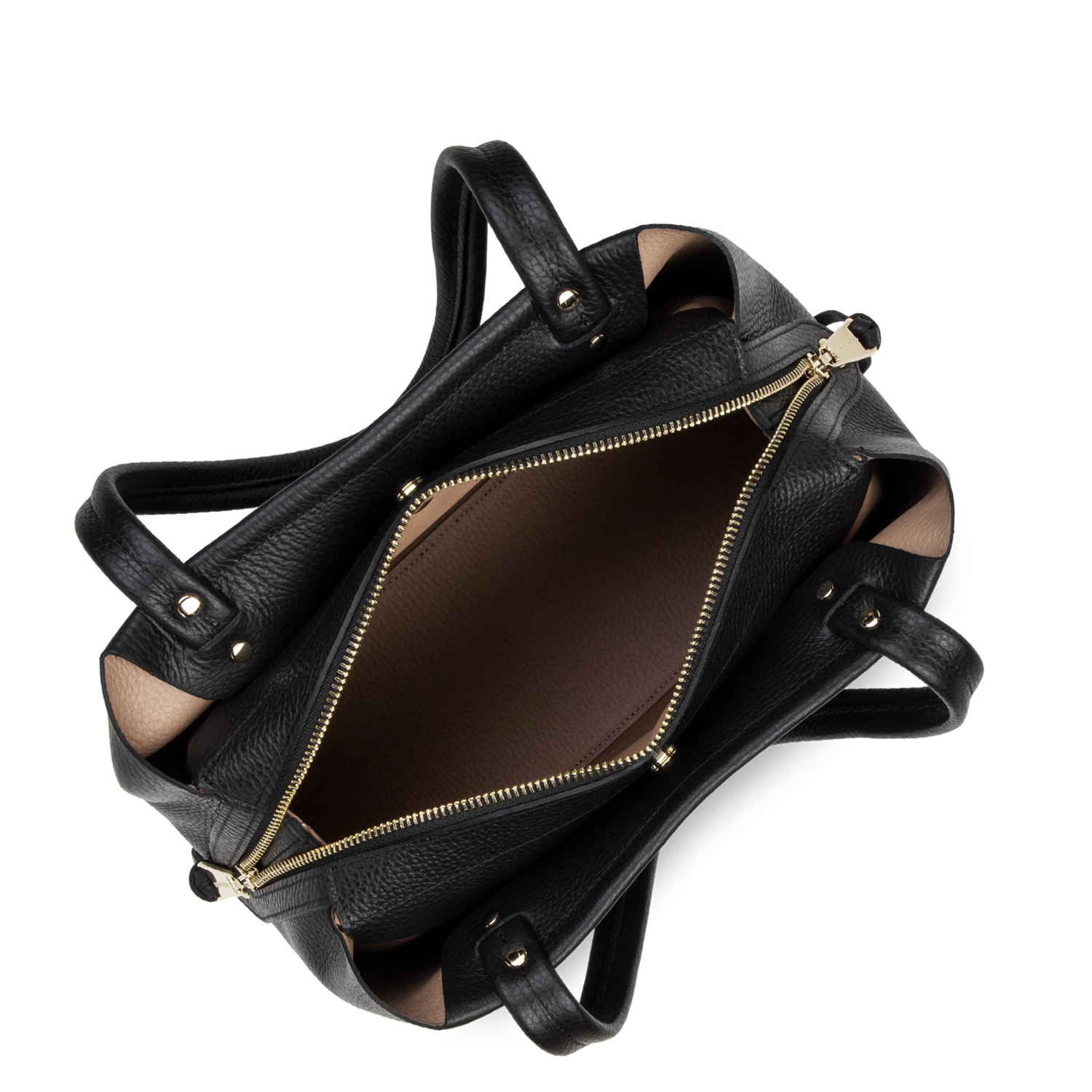 sac cabas épaule - foulonné double