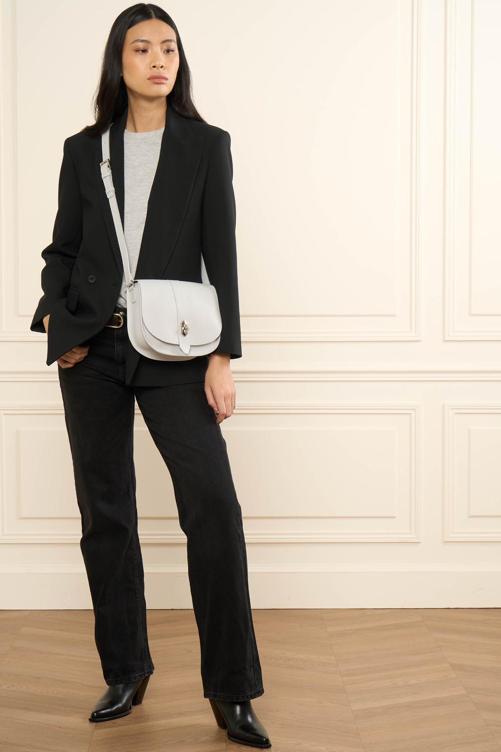 sac besace - top double