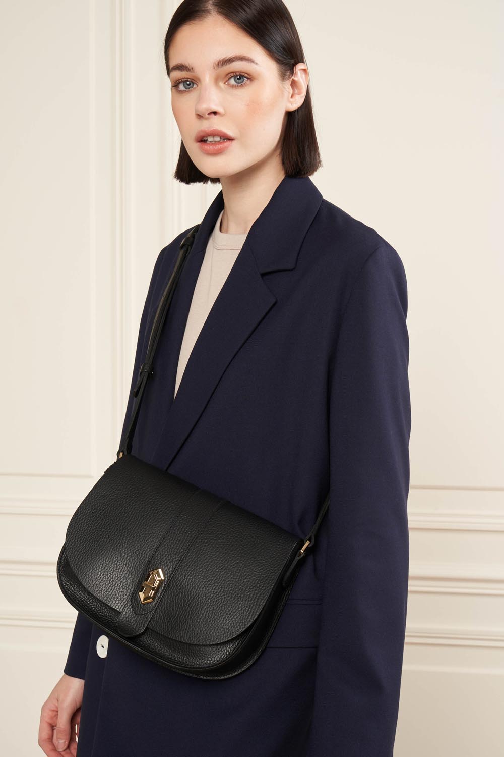 sac besace - top double