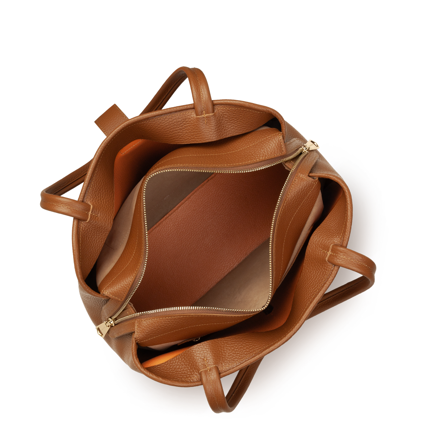 grand sac cabas épaule - top double