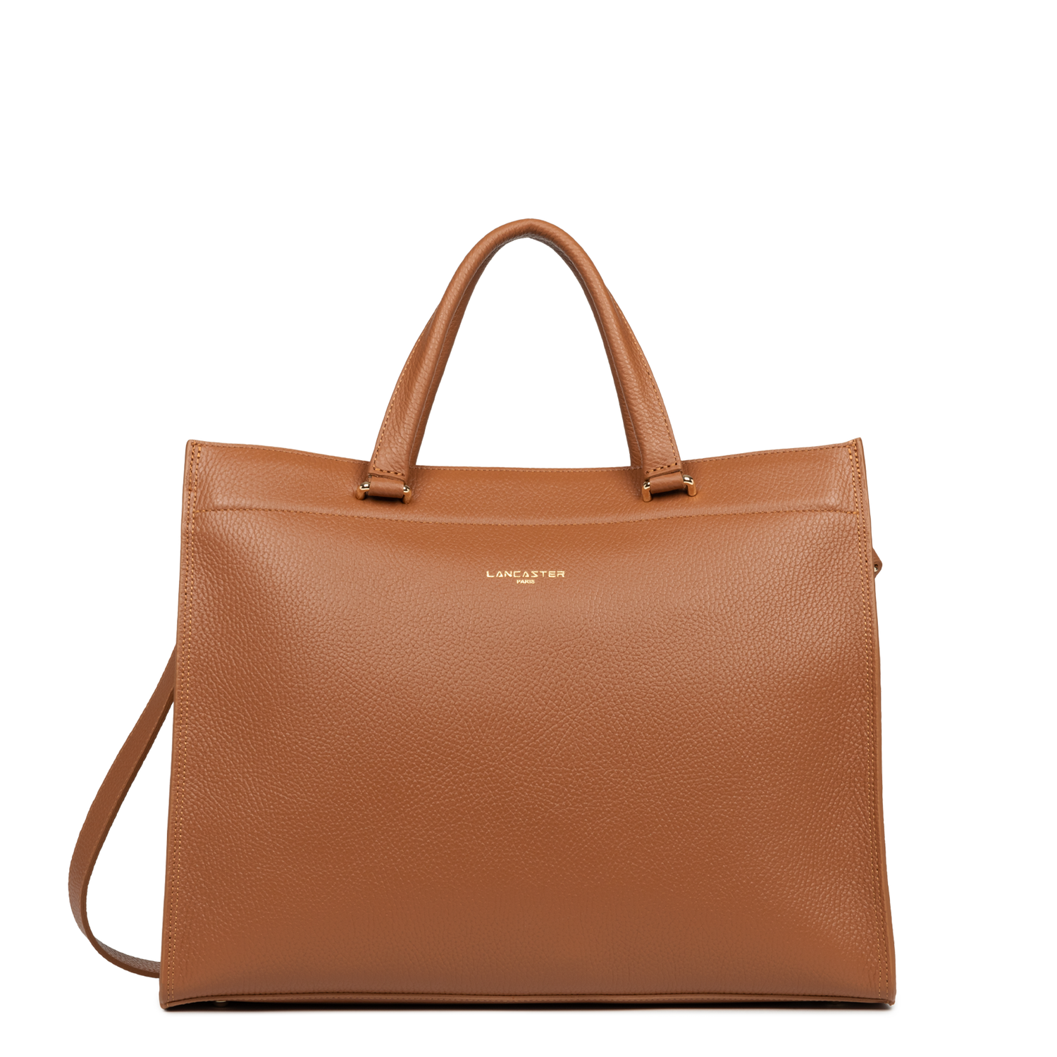 grand sac cabas épaule - foulonné double