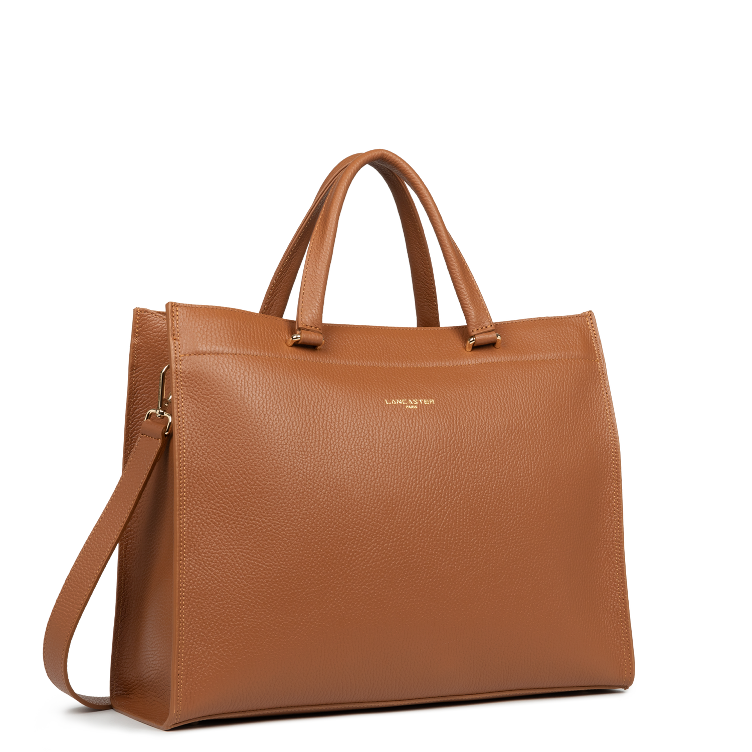 grand sac cabas épaule - foulonné double