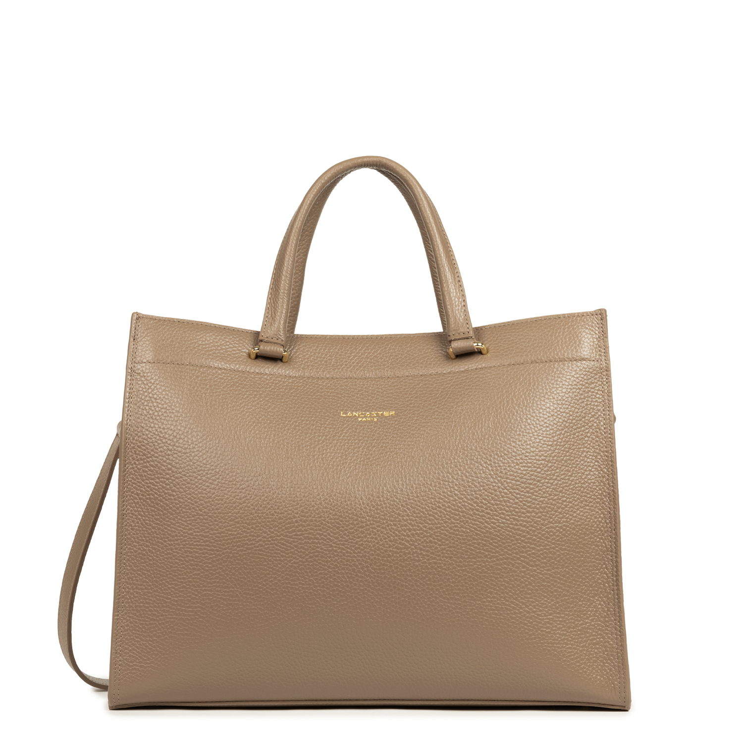 grand sac cabas épaule - foulonné double