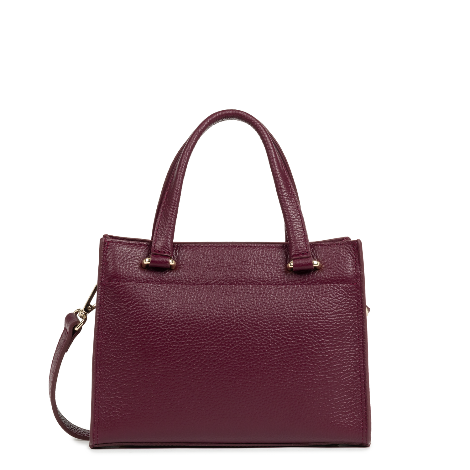 petit sac à main - foulonné double