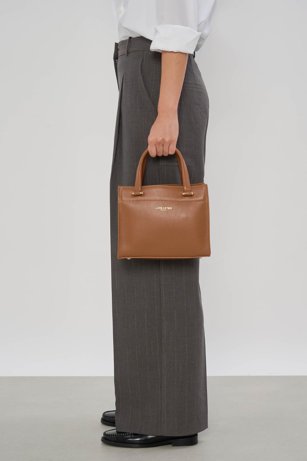 petit sac à main - foulonné double