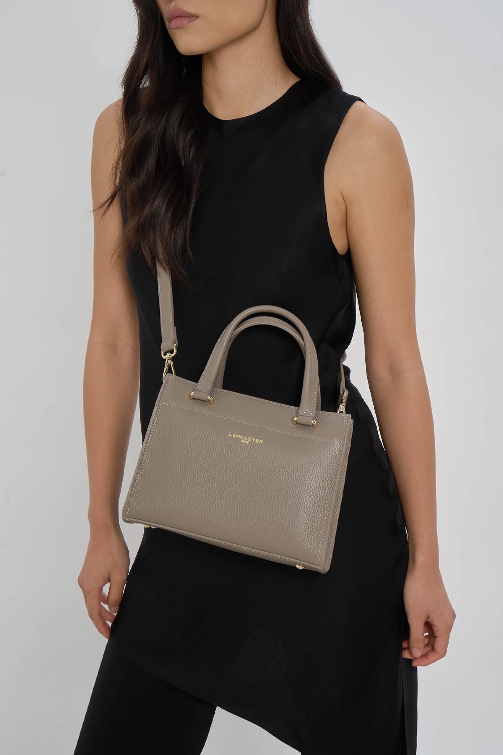 petit sac à main - foulonné double