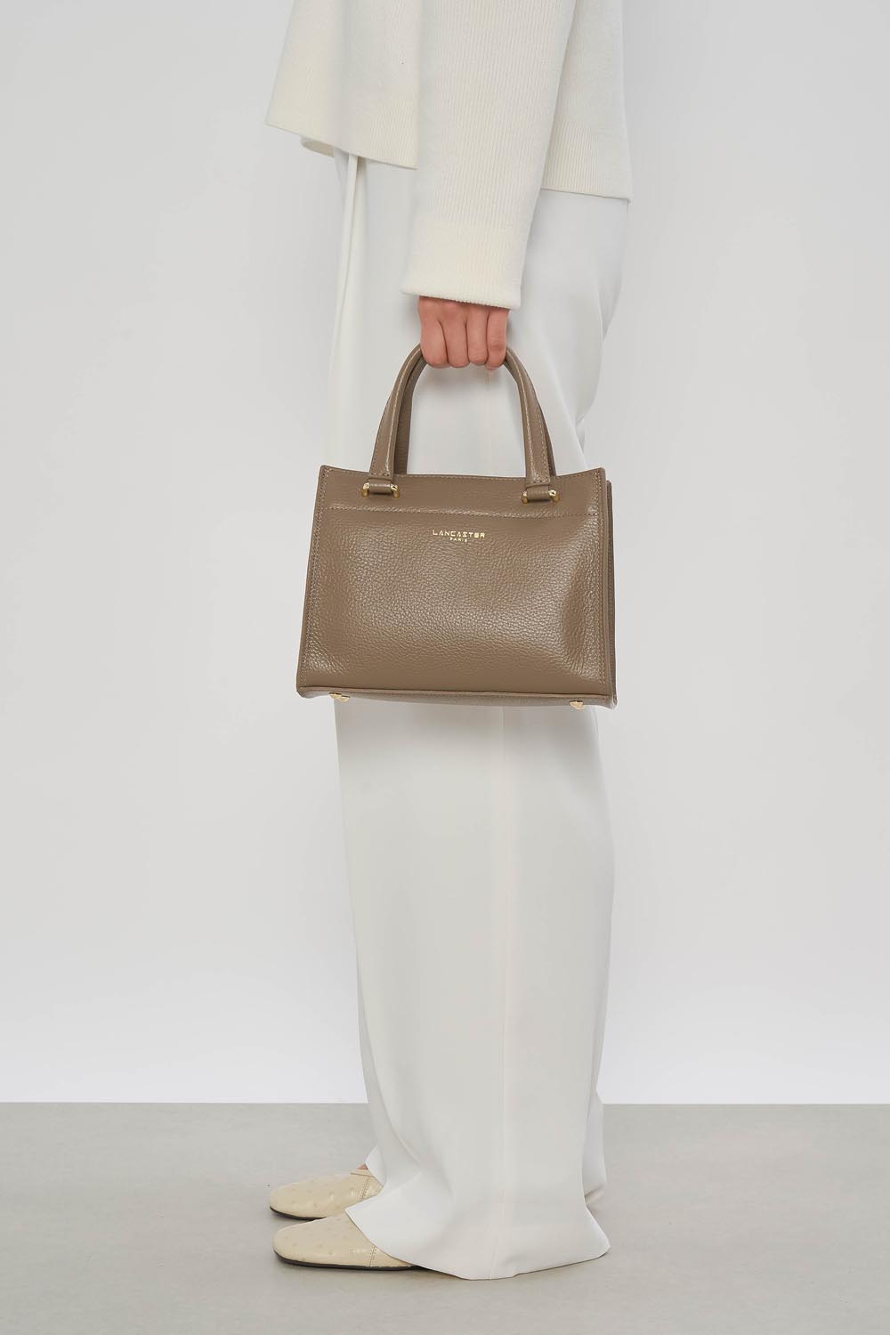 petit sac à main - foulonné double