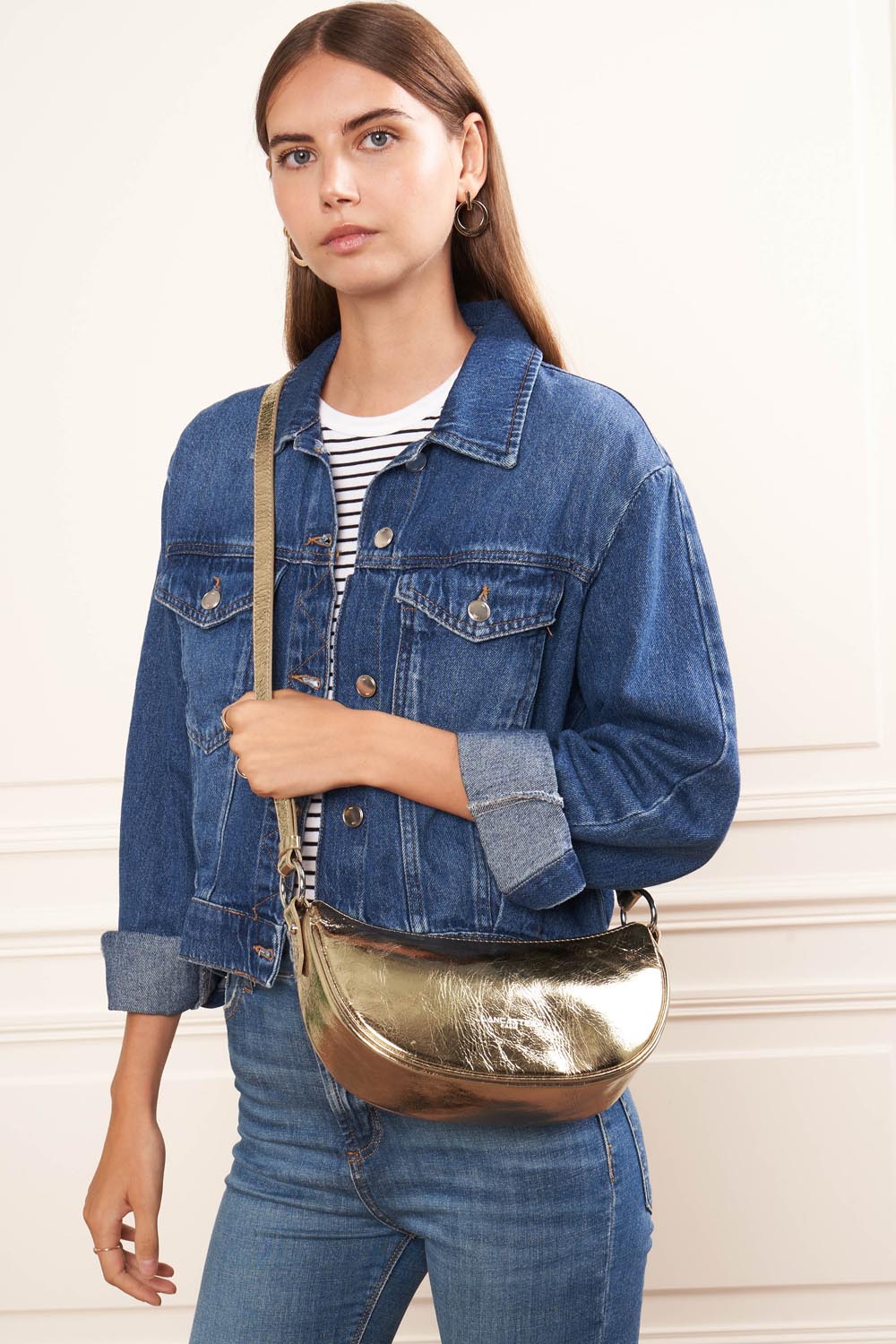 sac demi lune - fashion fIrenze #couleur_or