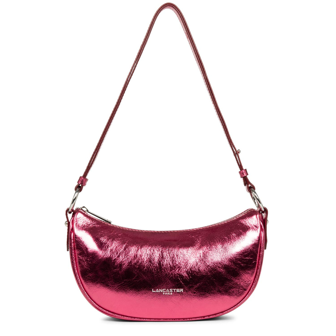 sac demi lune - fashion fIrenze #couleur_rose-iris