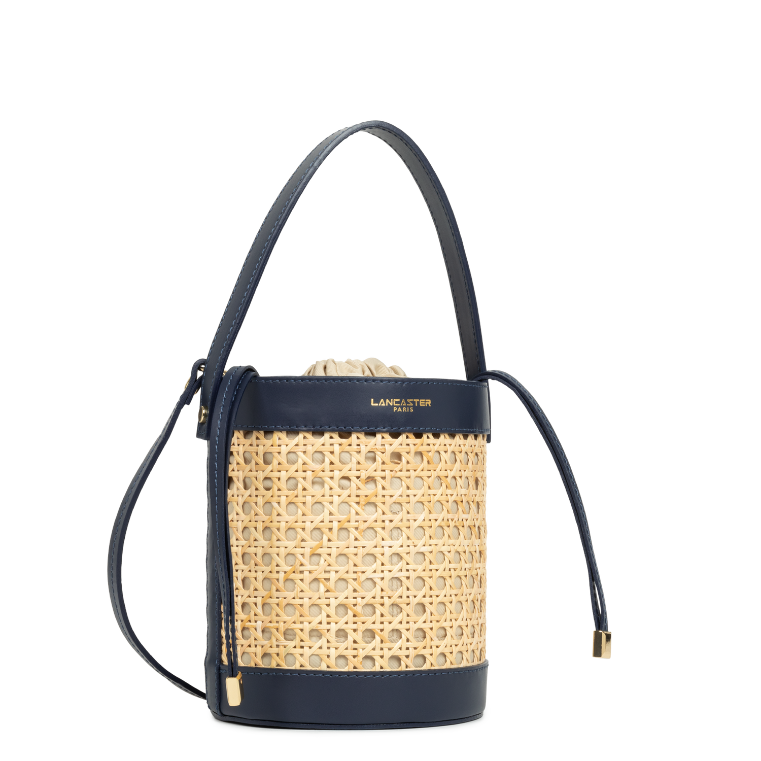 sac seau - cannage rotin