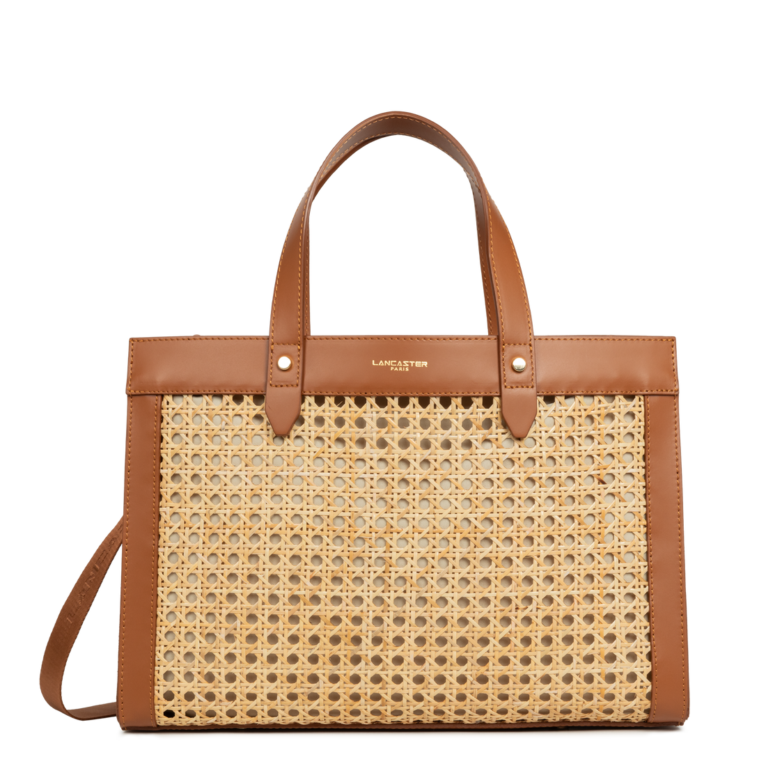 sac cabas main - cannage rotin