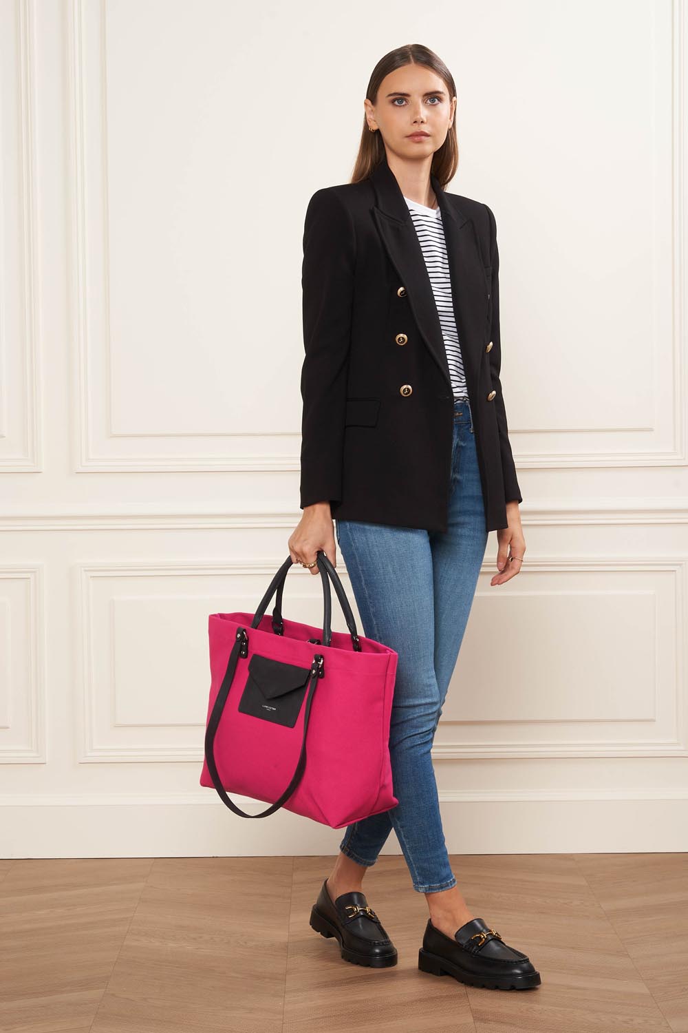 très grand sac cabas épaule - canvas conscious