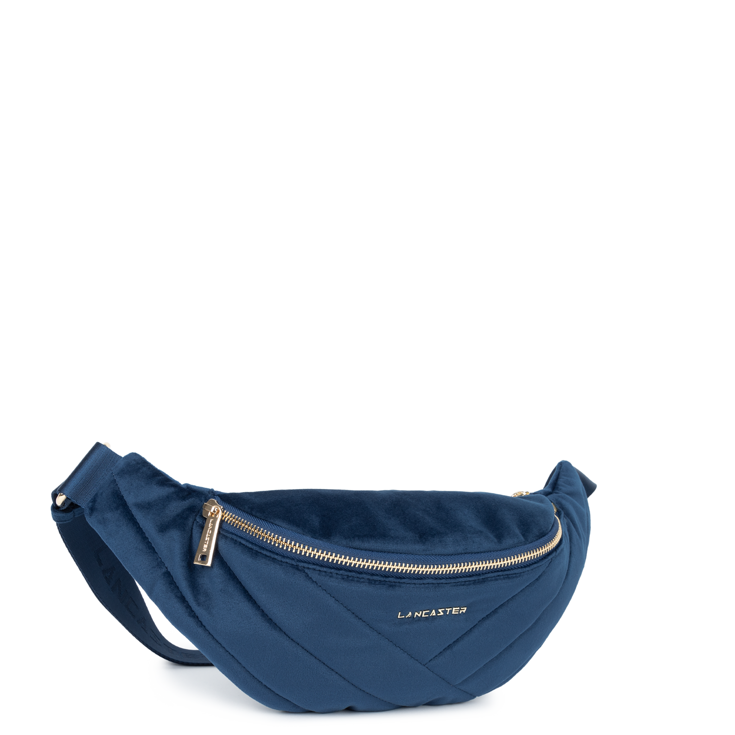 sac banane - velvet matelassé