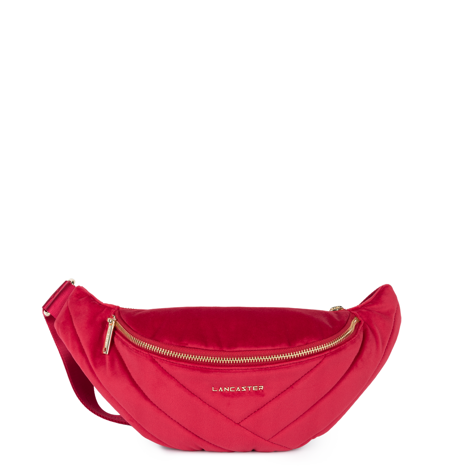 sac banane - velvet matelassé
