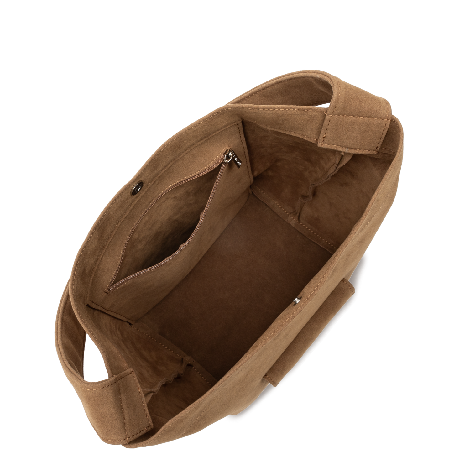 mini sac seau - suédine kba