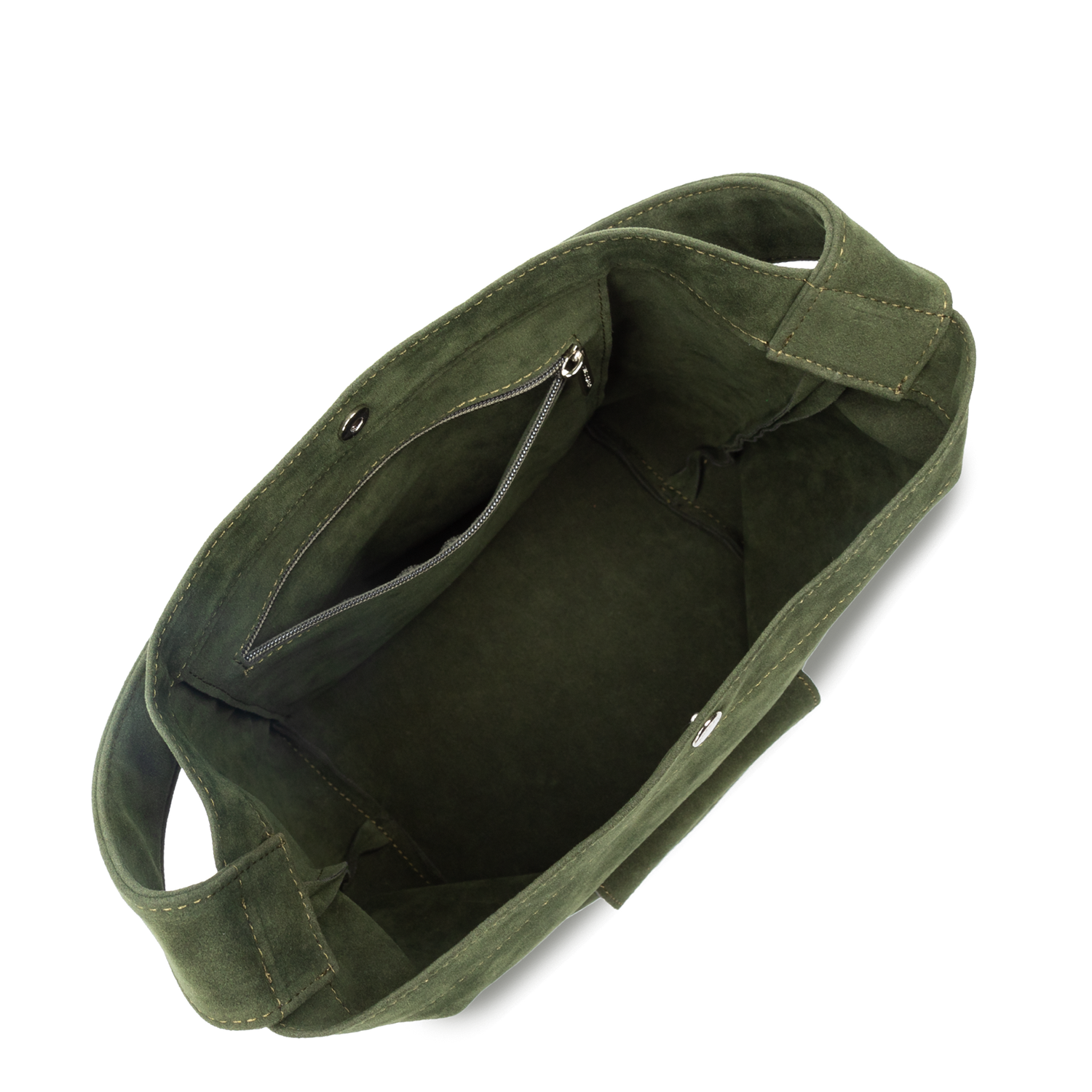 mini sac seau - suédine kba