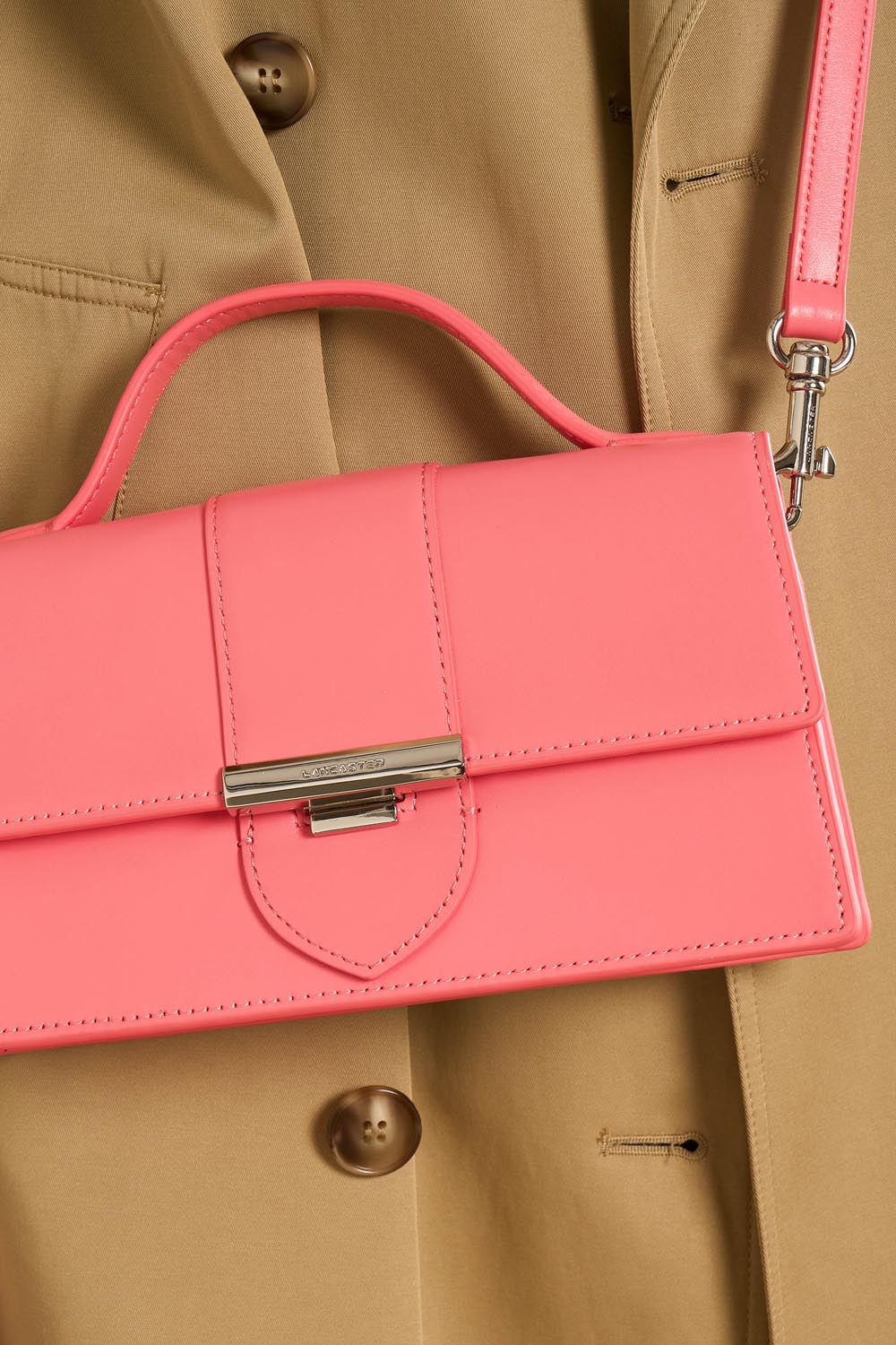 sac baguette - paris ily #couleur_rose-bonbon