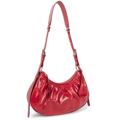 sac demi lune - rétro & glam #couleur_rouge