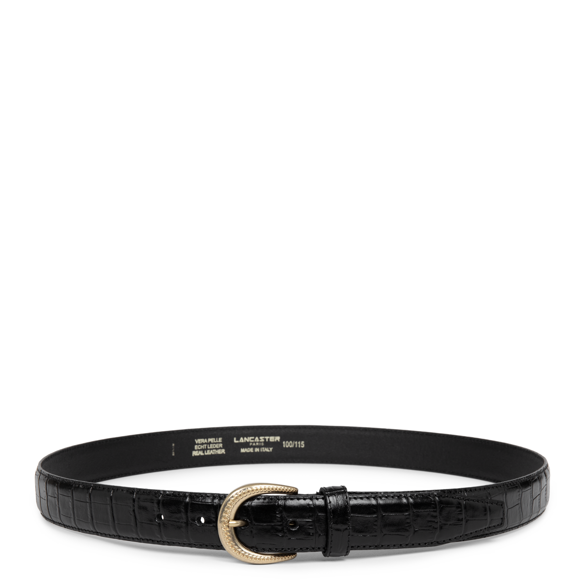 Ceinture Ceinture Cuir Croco Femme Lancaster