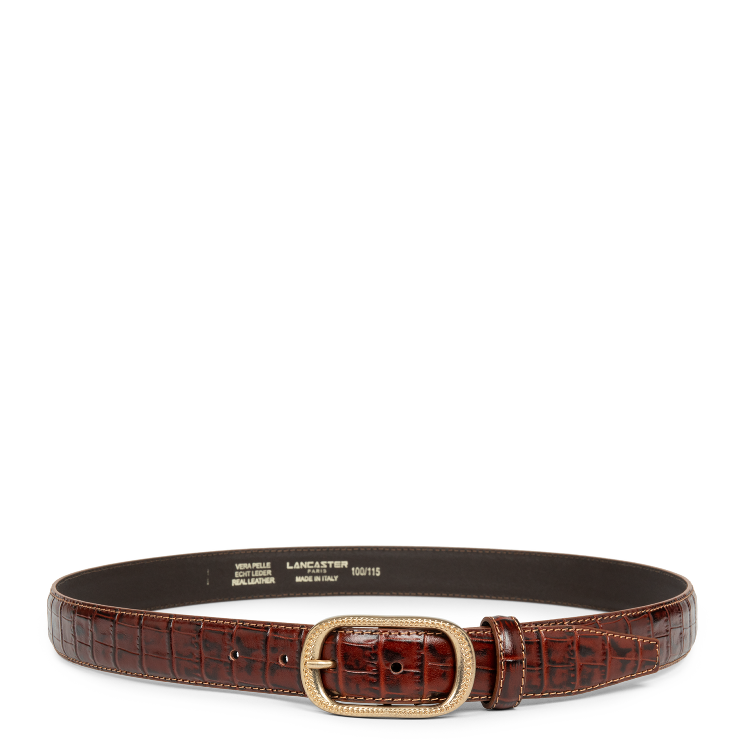 ceinture - ceinture cuir croco femme