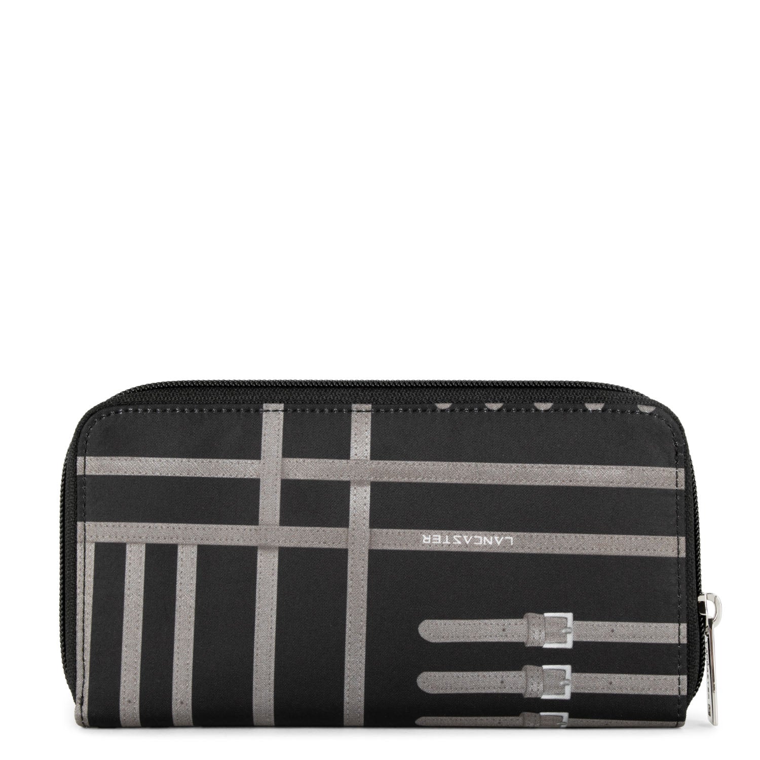 portefeuille compagnon dos à dos - basic verni