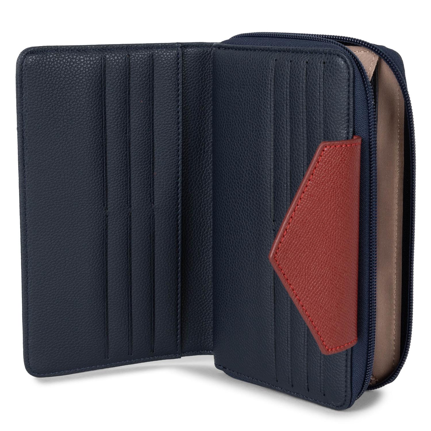 portefeuille compagnon dos à dos - maya