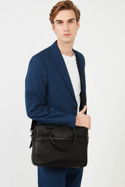 porte documents - soft vintage homme #couleur_noir-bleu
