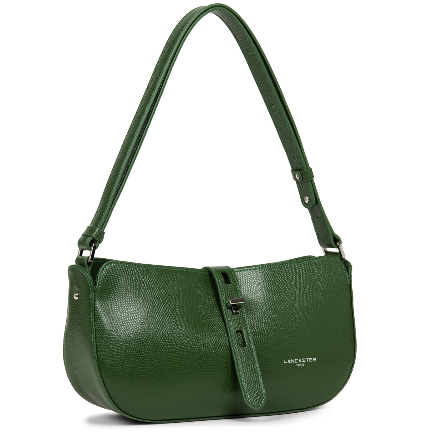 sac baguette - lucertola #couleur_vert-pin