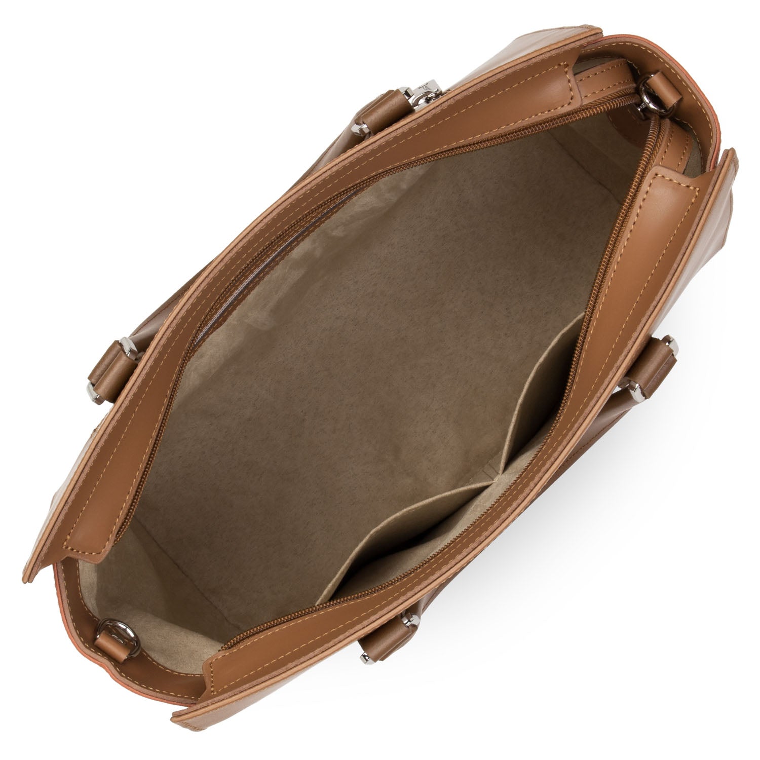 grand sac cabas main - smooth