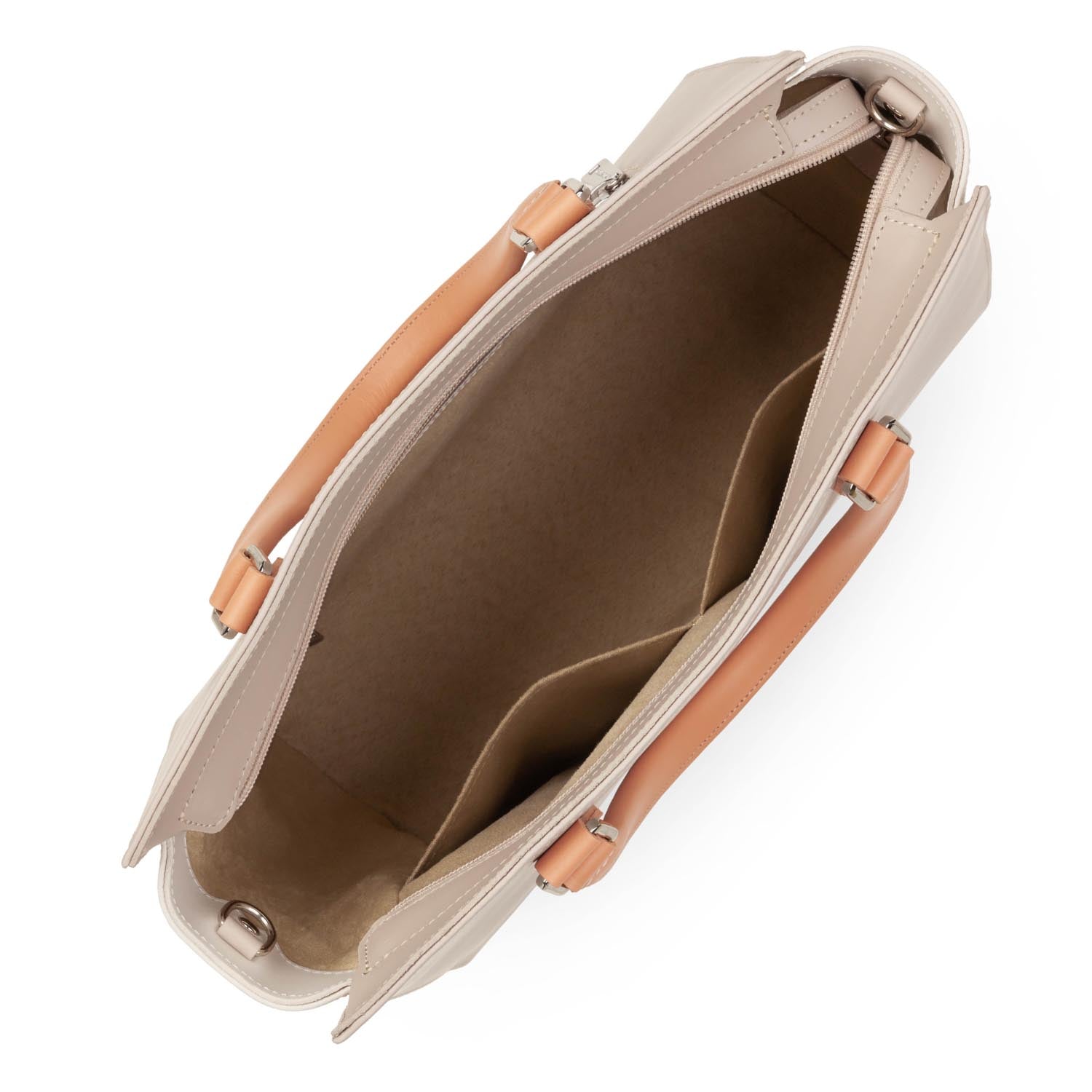 grand sac cabas main - smooth