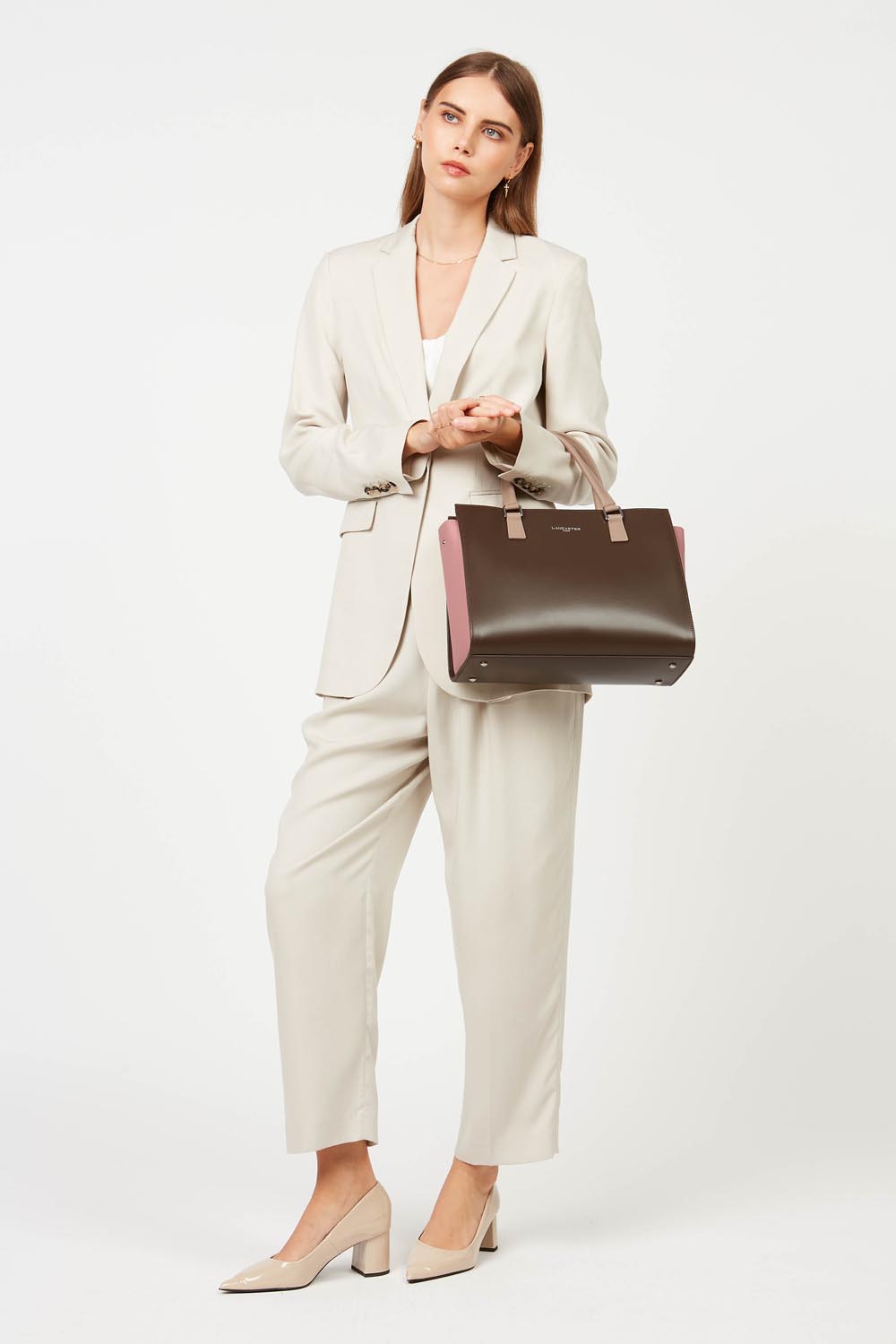 grand sac cabas main - smooth